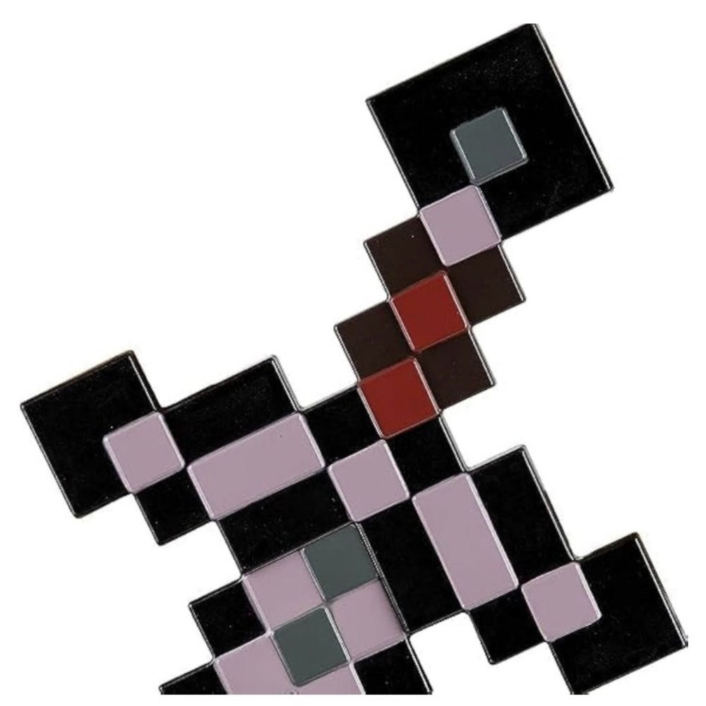 Minecraft Netherite Sword Costume Accessory